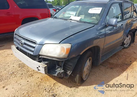 2004 Toyota Highlander Limited V6 z USA, uszkodzony, nr VIN JTEDP21A640042979